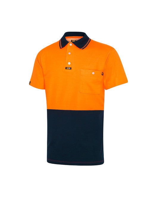 Cotton Backed Microfibre 'Premium' Polo Shirt S/S